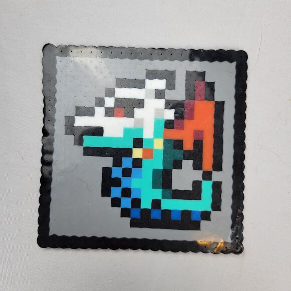 Airdramon 16Bit Digimon Digivice Perler Bead Pixel Art - Picture 1 of 2